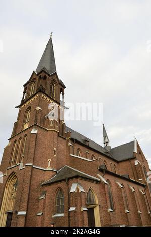 St. Pankratius-Kirche in Glehn bei Korschenbroich, Neuss, Deutschland Stockfoto