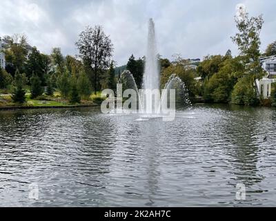 Kurpark, Bad Schwalbach Stockfoto