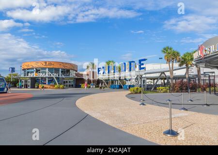 Kennedy Space Center Visitor Complex in Florida. Stockfoto