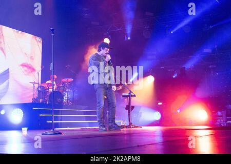 Mailand, Italien. 22. September 2022. Franco126 tritt im Assago Forum (Mailand) auf. Kredit: Marco Arici/Alamy Live Nachrichten Stockfoto