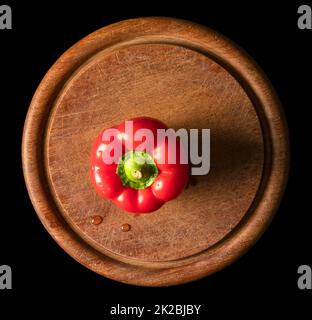 Pfeffer an Bord Stockfoto