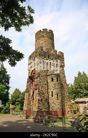 Marksburg ein Schloss in Braubach am Rhein Stockfoto