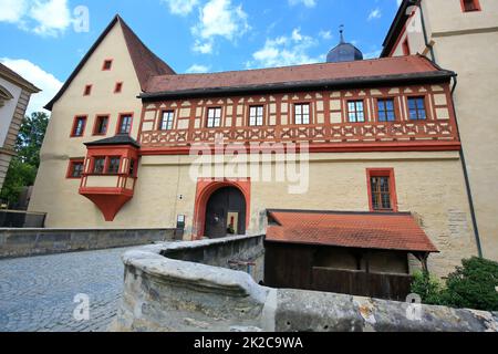 Forchheim ist eine Stadt in Bayern mit vielen historischen Sehenswürdigkeiten Stockfoto