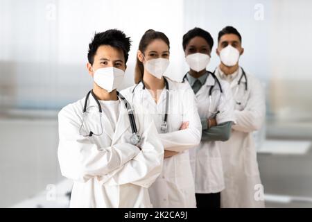 Ärztegruppe Medizinische Gesundheit Stockfoto