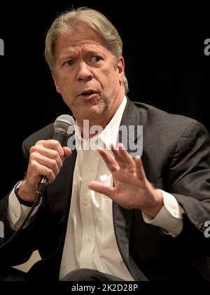 Austin, Texas, USA. 22. September 2022. MAJOR GARRETT spricht am ersten Tag des Texas Tribune Festivals, dem dreitägigen Treffen von führenden Politikern und Politikern. (Foto: © Brian Cahn/ZUMA Press Wire) Stockfoto