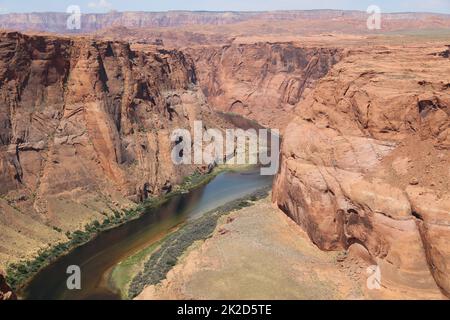 Little Colorado River Gorge in Arizona. USA Stockfoto