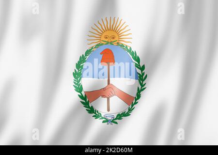 Flagge der Provinz Jujuy, Argentinien Stockfoto