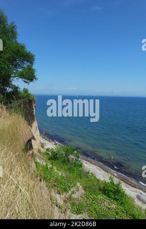 Brodtener Steilküste, Bucht von Lübeck, LÃ¼beck Stockfoto