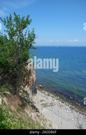 Brodtener Steilküste, Bucht von Lübeck, LÃ¼beck Stockfoto