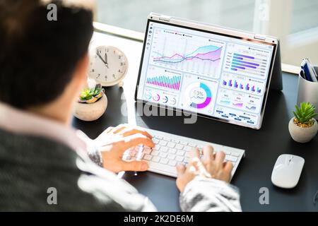 Digitale Datentechnologie Stockfoto