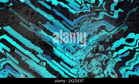 Blaue Wellen Stockfoto