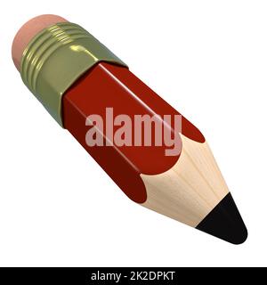 Niedlicher Cartoon-Bleistift Stockfoto