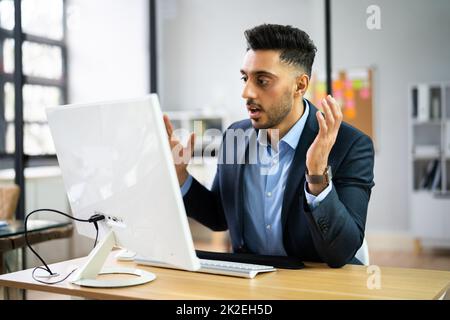 Wütende Schreie, Ausdruck Und Emotion Stockfoto
