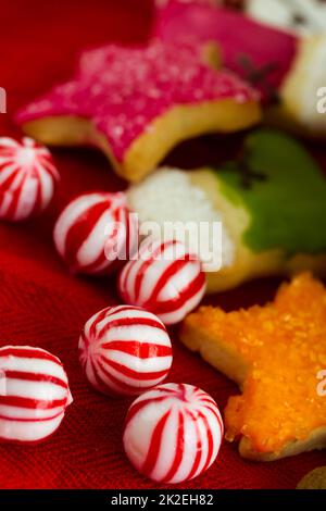 Weihnachtsplätzchen Stockfoto