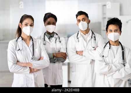 Ärztegruppe Medizinische Gesundheit Stockfoto