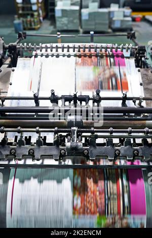 Industrial printing Stockfoto