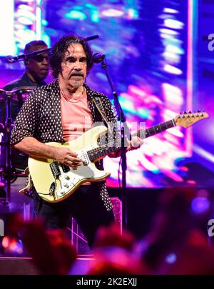 Redondo Beach, Kalifornien 16. September 2022 - John Oates of Hall and Oats treten auf der Beachlife Ranch auf, Credit - Ken Howard/Alamy Stockfoto