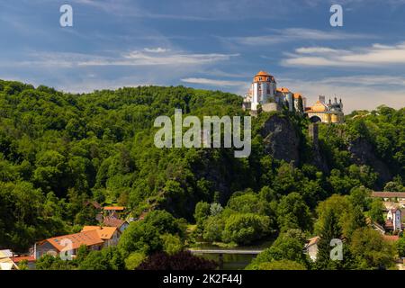 Burg Vranov nad Dyji, Region Znojmo, Südmähren, Tschechische Republik Stockfoto