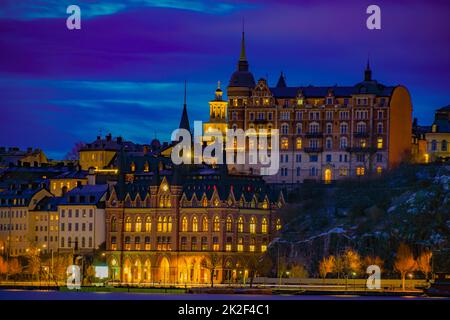 Altstadt Von Gumlastan (Stockholm) Stockfoto