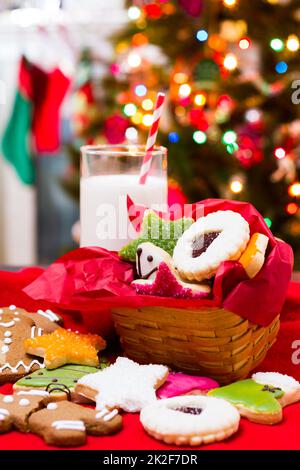 Weihnachtsplätzchen Stockfoto