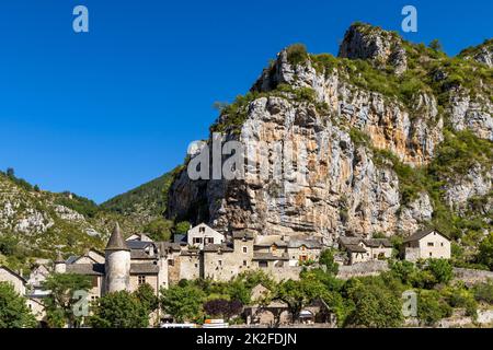 La Malene, Gorges du Tarn, Region Ozitanien, Departement Aveyron, Frankreich Stockfoto