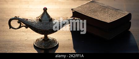 Festliche Grußkarte für den heiligen muslimischen Monat Ramadan Kareem. Stockfoto