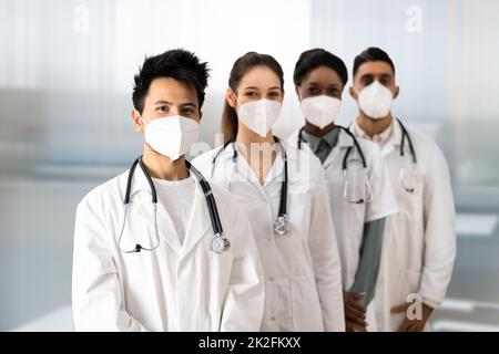 Ärztegruppe Medizinische Gesundheit Stockfoto