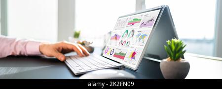 Digitale Datentechnologie Stockfoto