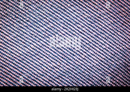 Denim-Jeans-Struktur. Geschmeidiges Denim-Material Stockfoto