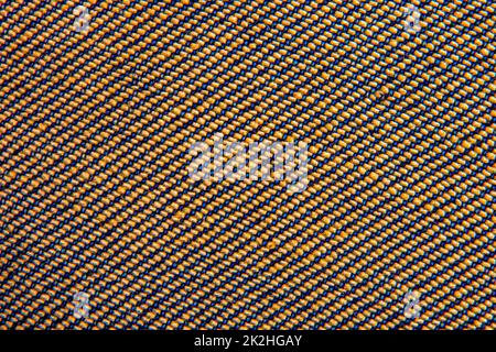 Denim-Jeans-Struktur. Geschmeidiges Denim-Material Stockfoto