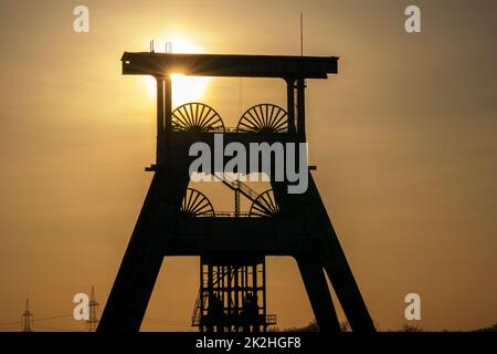 Ewald Pit, Herten, Deutschland Stockfoto