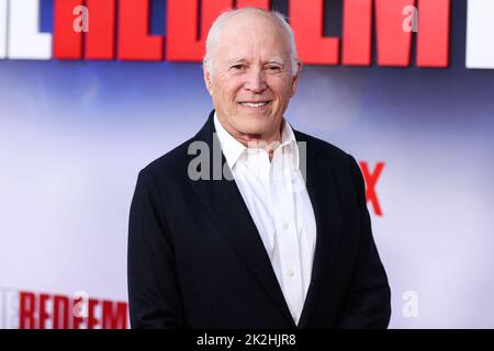 HOLLYWOOD, LOS ANGELES, KALIFORNIEN, USA - 22. SEPTEMBER: Der amerikanische Filmproduzent und Regisseur Frank Marshall kommt zur Los Angeles Special Screening von Netflix's 'The Redeem Team', die am 22. September 2022 im Netflix Tudum Theater in Hollywood, Los Angeles, Kalifornien, USA, stattfand. (Foto von Xavier Collin/Image Press Agency) Stockfoto