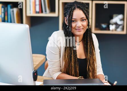 Ich mache dieses Geschäft alleine Stockfoto