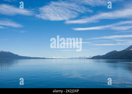 Puerto Williams, die südlichste Stadt der Welt, Chile Stockfoto