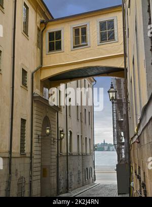 Geschichte leben durch Architektur. Historische Gebäude. Stockfoto