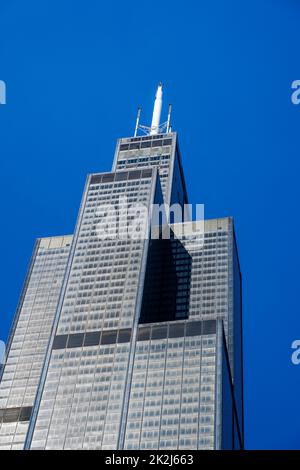 Willis Tower (Sears Tower), Chicago, Illinois, USA Stockfoto