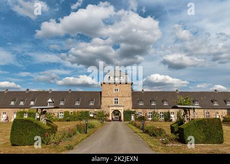 Schloss Lembeck in Dorsten, Deutschland, umgeben von einem wunderschönen Park Stockfoto