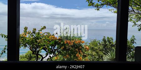 Jinzun, Donghe Township, Taitung County, mit Blick auf die wunderschöne Küste von Taitung, Taiwan Stockfoto