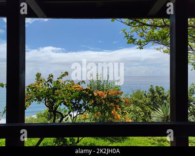 Jinzun, Donghe Township, Taitung County, mit Blick auf die wunderschöne Küste von Taitung, Taiwan Stockfoto