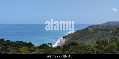 Der landschaftlich reizvolle Präriepfad Xuhai Prairie Pingtung County, Taiwan Stockfoto