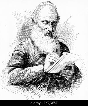 William Thomson, Lord Kelvin (1824-1907), schottischer Mathematiker und Physiker. Gravur veröffentlicht 1906 Stockfoto