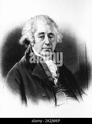 Matthew Boulton (1728-1809). Englischer industrieller. Partner von James Watt. Gravur nach Porträt von Beechy Stockfoto