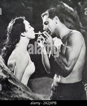 Film noch "ist von Liebe etwas n-Trek" starrte Jennifer Jones und William Holden. Vom 20. Jahrhundert Stockfoto