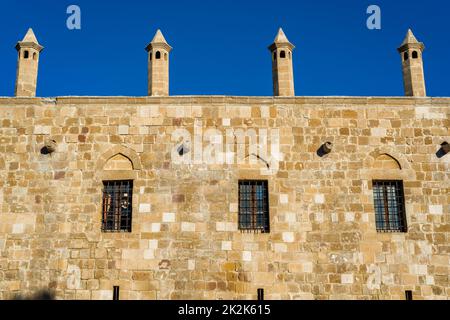 Buyuk Han (The Great Inn) Nikosia, Zypern Stockfoto