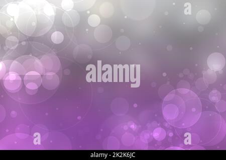 Abstrakte Szene im Universum. Abstrakter Farbverlauf dunkellila bis violett-rosa grauer Raum Kosmos Universum Hintergrund mit Sternen und Planeten. Platz für Ihr Design. Konzeptastrologie eine Wissenschaft. Stockfoto