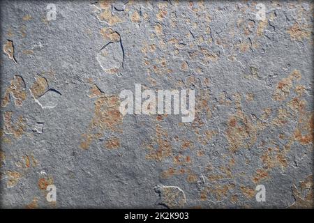 Vintage oder grungy grauen Hintergrund aus natürlichem Zement oder Stein Alte Textur als Retro Musterwand Stockfoto