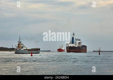 Öl-Tanker Schiff Stockfoto