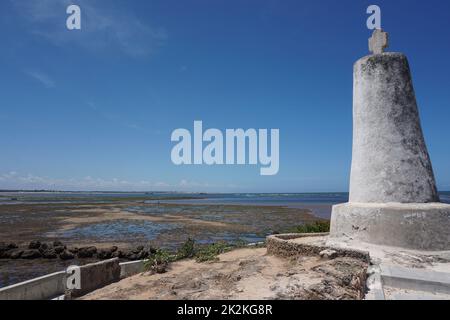 Die Vasco-da-Gama-Säule an Malindi Küste Stockfoto