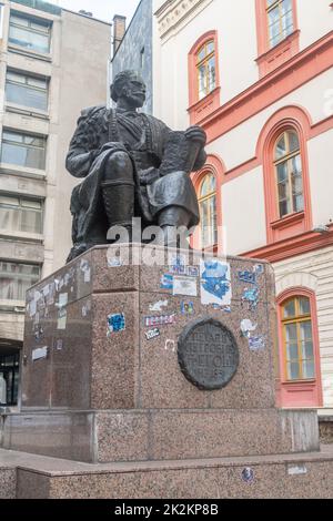 Belgrad, Serbien - 7. Juni 2022: Petar II Petrovic Njegos Monument. Stockfoto