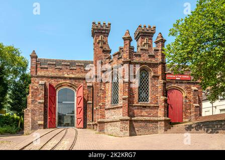 Das Museum of the Gorge, Ironbridge, Shropshire, England Stockfoto